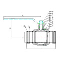 1/2" - 4" Inch Press x Press Valogin Double O-Ring Lead Free Brass Press Fit Ball Valve